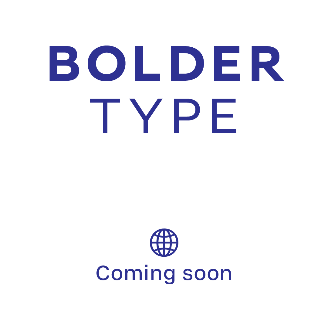 Bolder Type